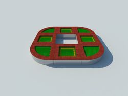 Trampolín - cama elástica BIG FLEA