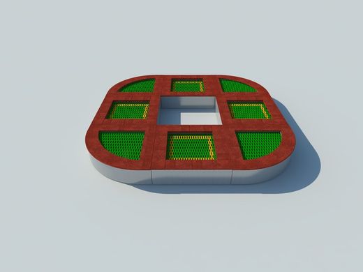 Trampolín - cama elástica BIG FLEA