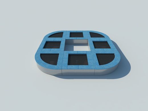 Trampolín - cama elástica BIG FLEA
