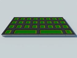 Trampolí - llit elàstic FIELD OF KANGAROOS