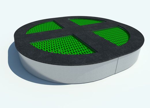 Trampolín - cama elástica FLEA
