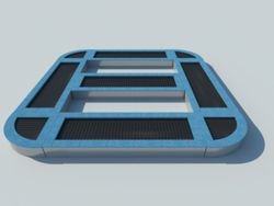 Trampolí - llit elàstic FROG