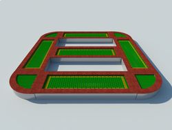 Trampolín - cama elástica FROG