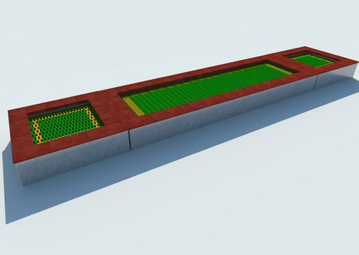 Trampolín - cama elástica KANGAROO