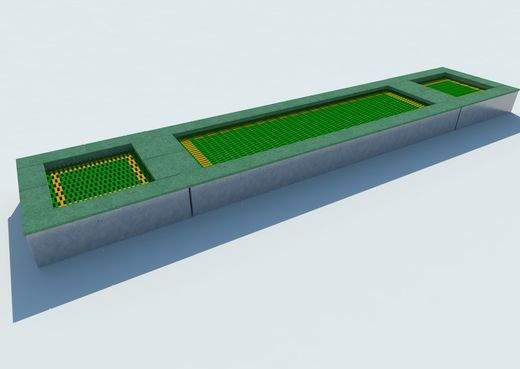 Trampolín - cama elástica KANGAROO
