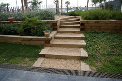 Travesses de fusta tractada