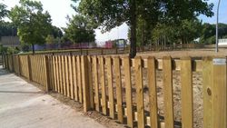 Valla inglesa 11 perfiles MADERA