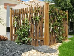 Valla jardín Mikado