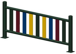 Tanca METÀL·LICA DE COLORS