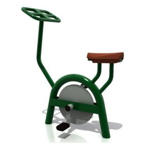 bicicleta biosaludable estàtica parc infantil