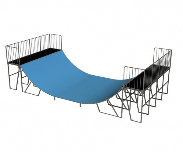Rampa Half Pipe