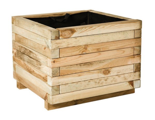 Jardinera quadrada petita