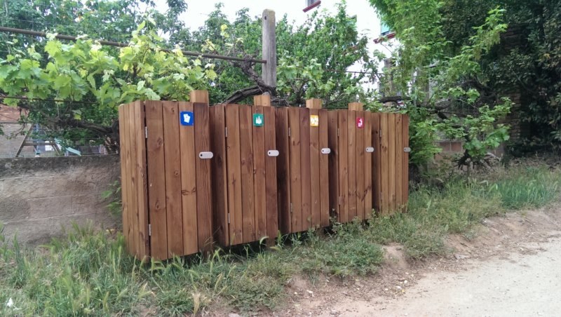 Ocultación contenedor individual