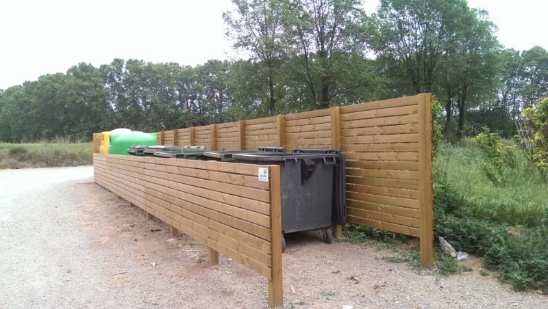 Ocultación de contenedores