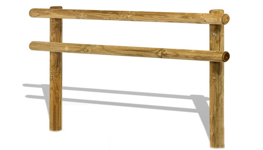 Tanca pal rodo de fusta